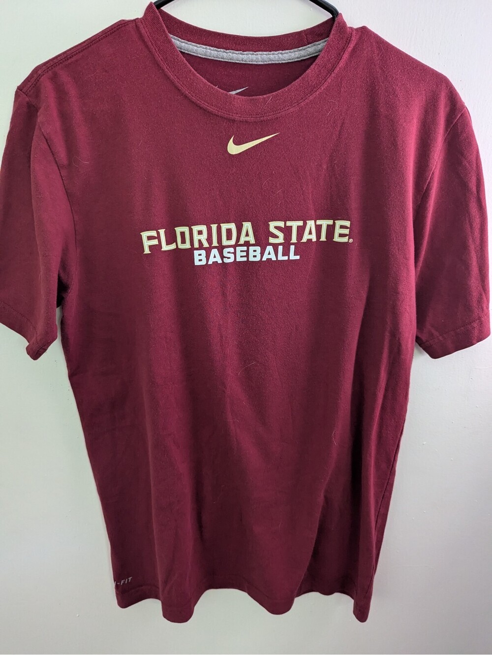 Nike Florida State Baseball Dri-FIT T-Shirt Garnet Medium